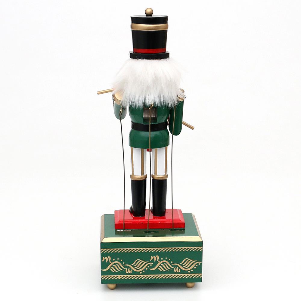 30cm Musical Nutcracker Drum Figure