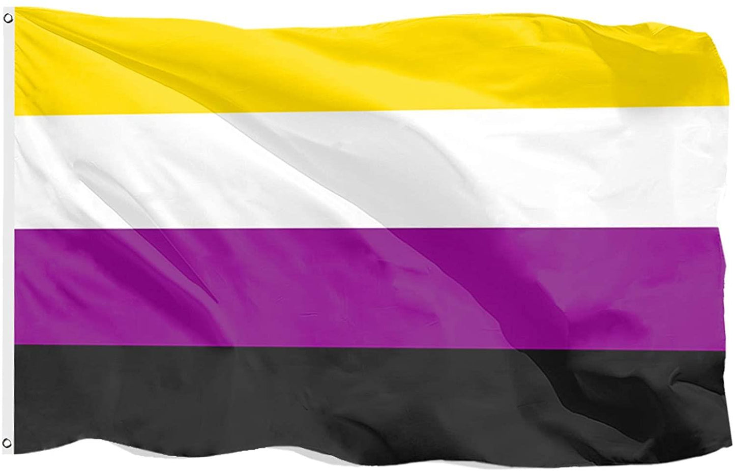 Non-Binary Pride Flag - 5x3ft