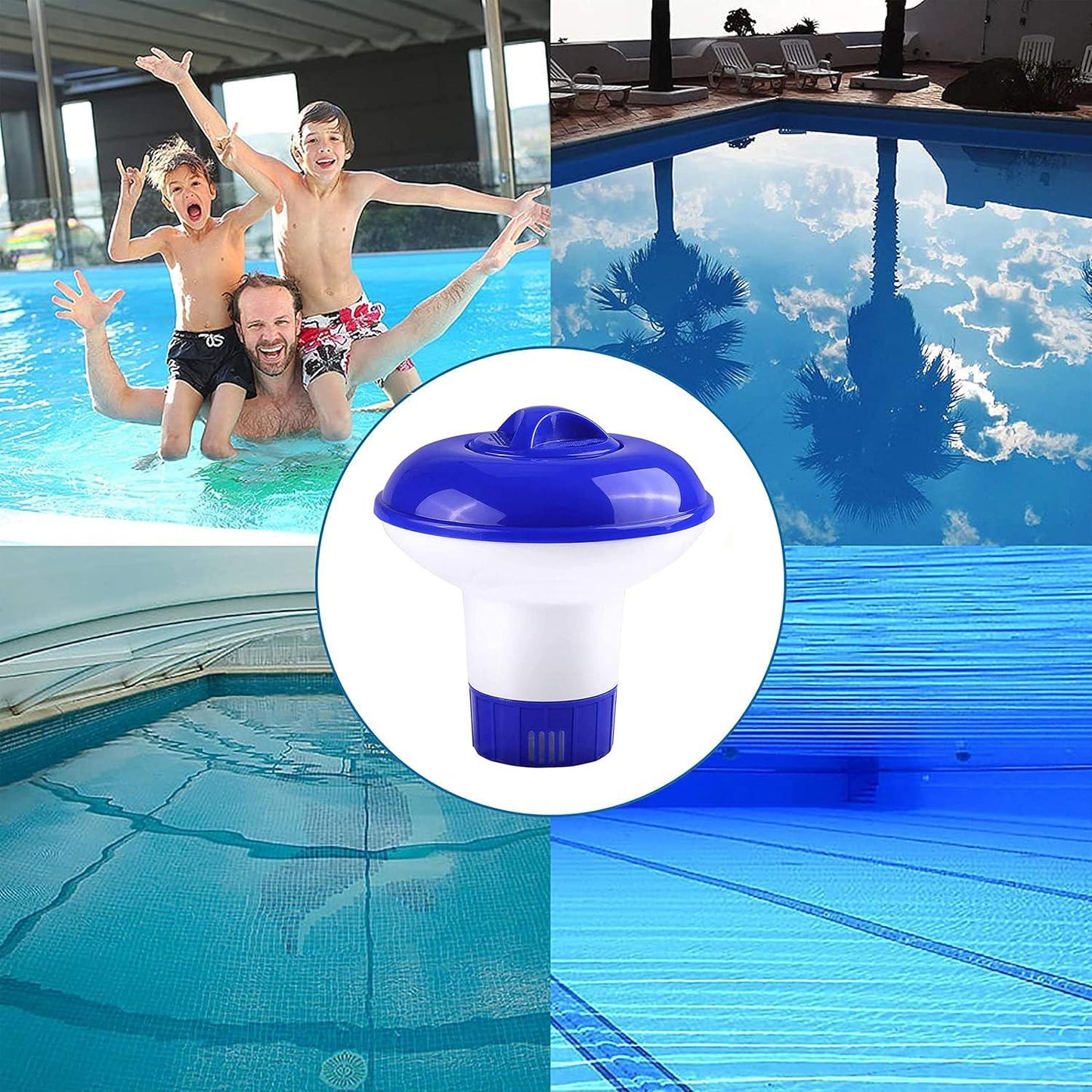 Chlorine Tablets Floating Dispenser For Hot Tubs and Pool