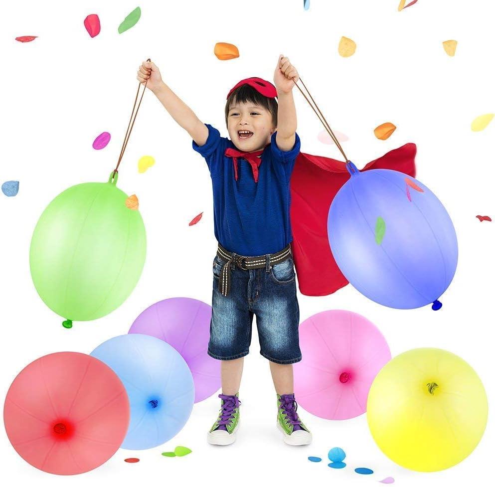 5 pcs Large Punch Balloons with Elastic