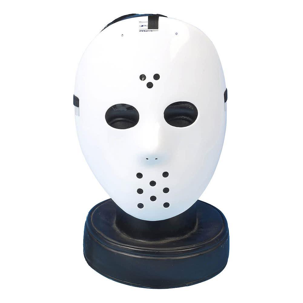 Unisex Adult Hockey Guy White Face Mask