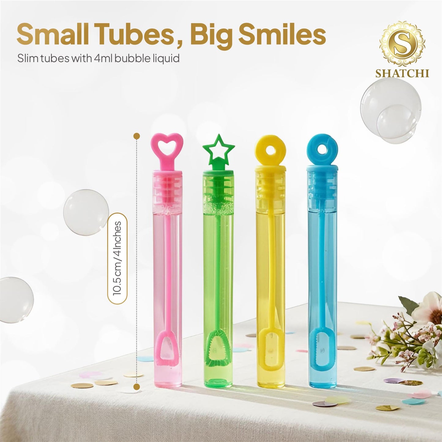 12 Assorted Wedding Bubbles