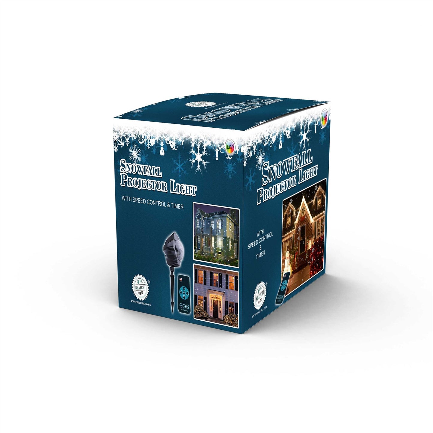 Snowfall LED Projector Light