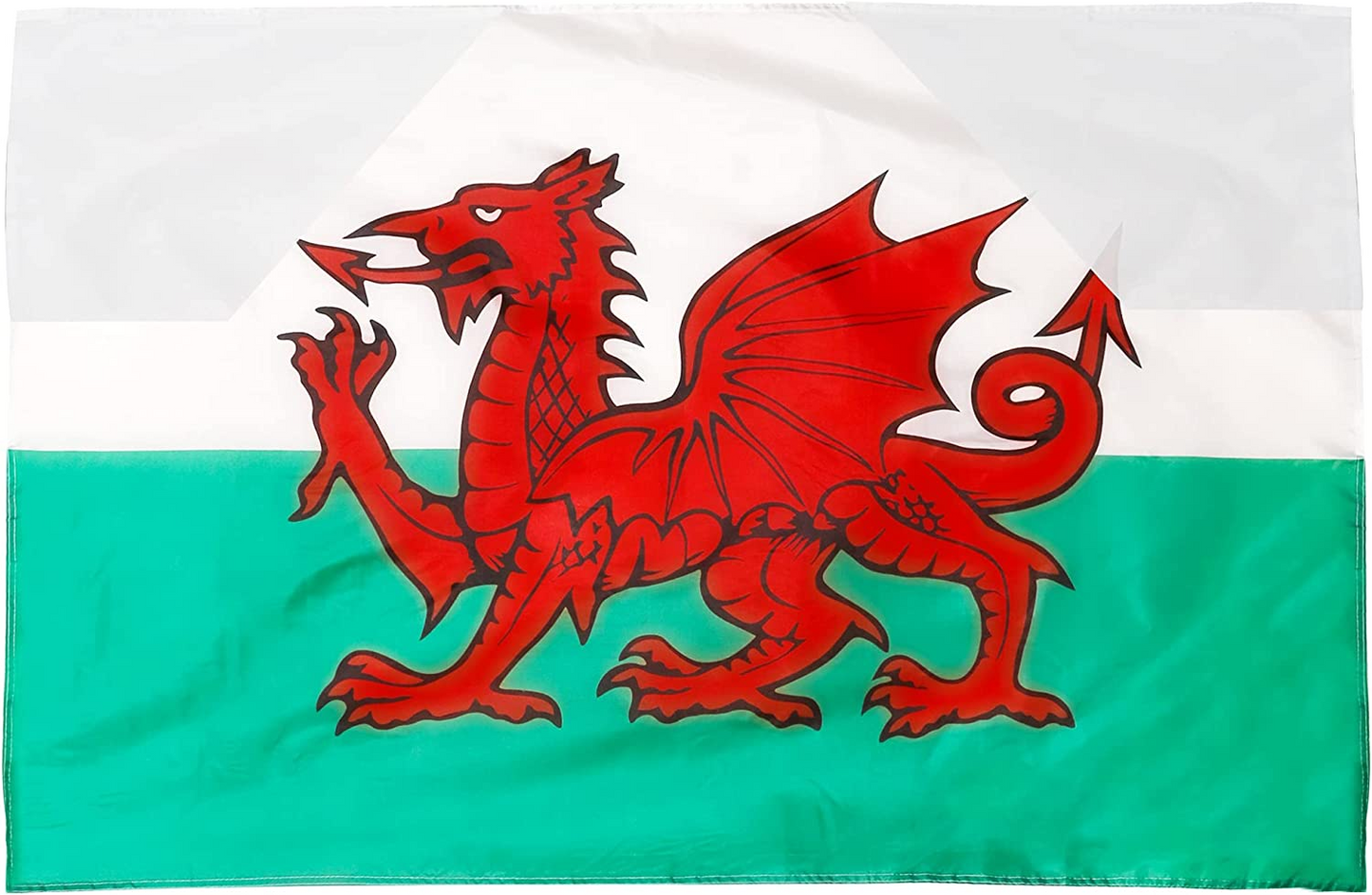 Wales Flag With Sleeve 5Ft X 3FT