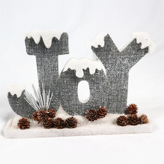 31cm Foam "Joy On Board" Sign