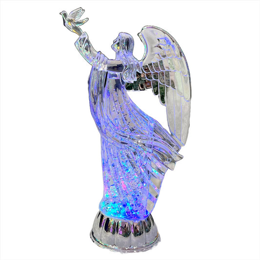 Light Up Ice Angel (30cm)