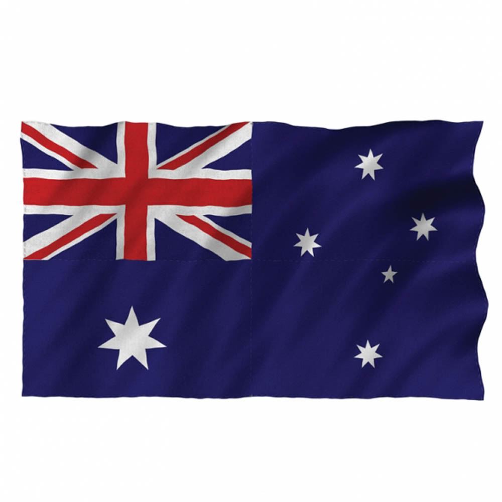 Australia Flag 5x3ft With Eyelets