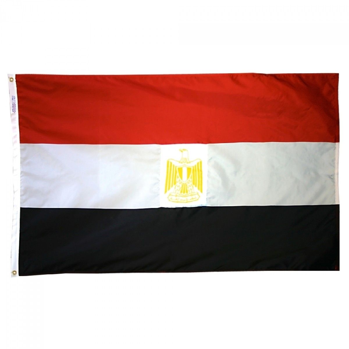 Egypt Flag 5x3ft With Eyelets