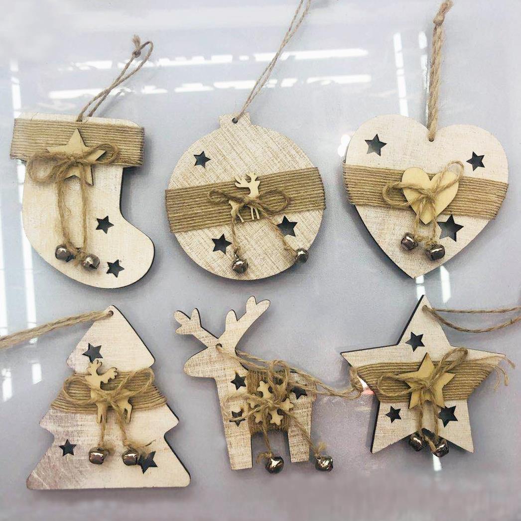 6 x Christmas Tree Decorations