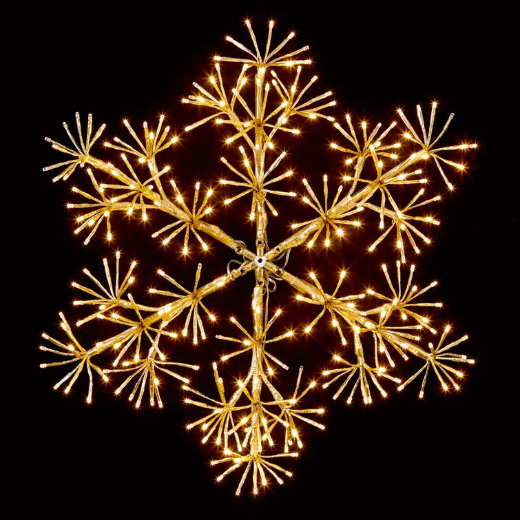 64cm Snowflake Light - Warm White