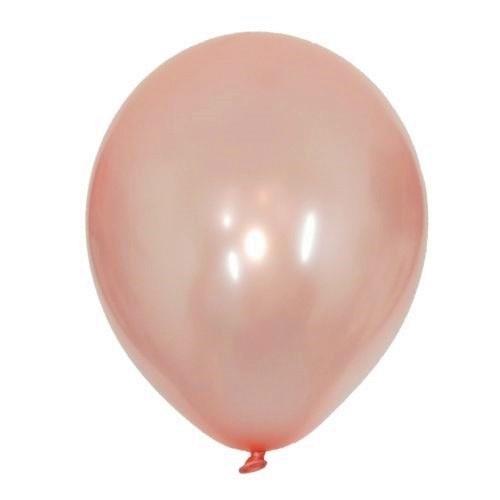 12" Rose Gold Balloons (100 pcs)