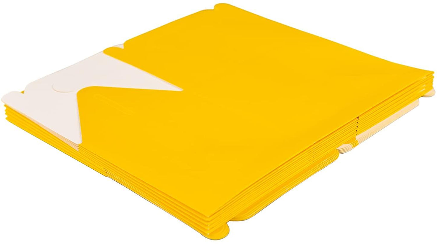 20 Yellow Party Lunch Boxes