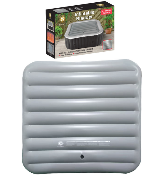 Inflatable Square Bladder Fits All 4 Person Square Hot Tubs Up to 118cm - 110x110cm