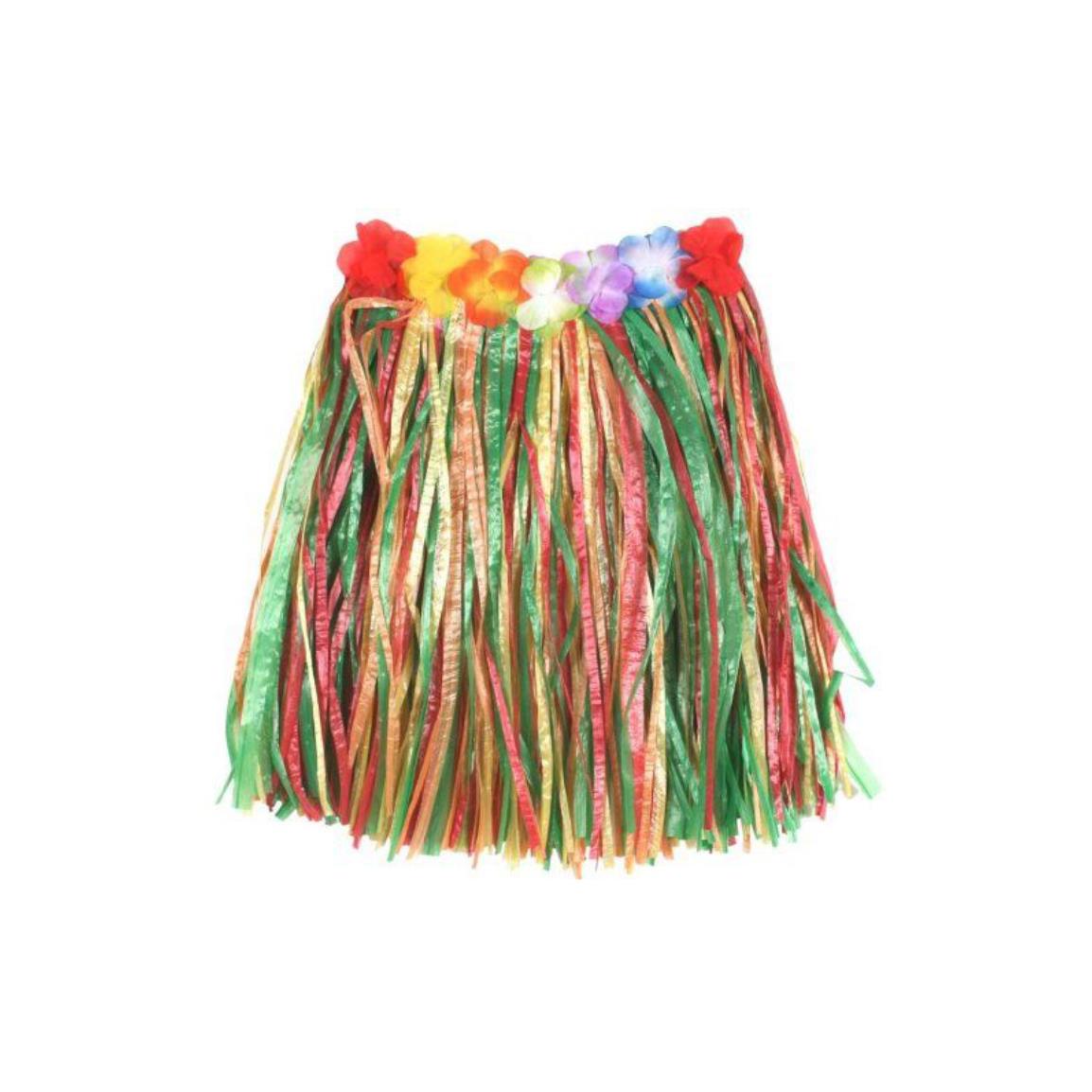 Child�s Flowered Hula Skirt