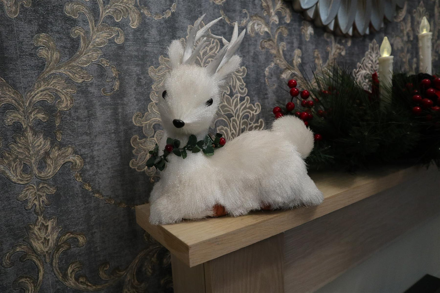 25cm Decorative Lying Deer