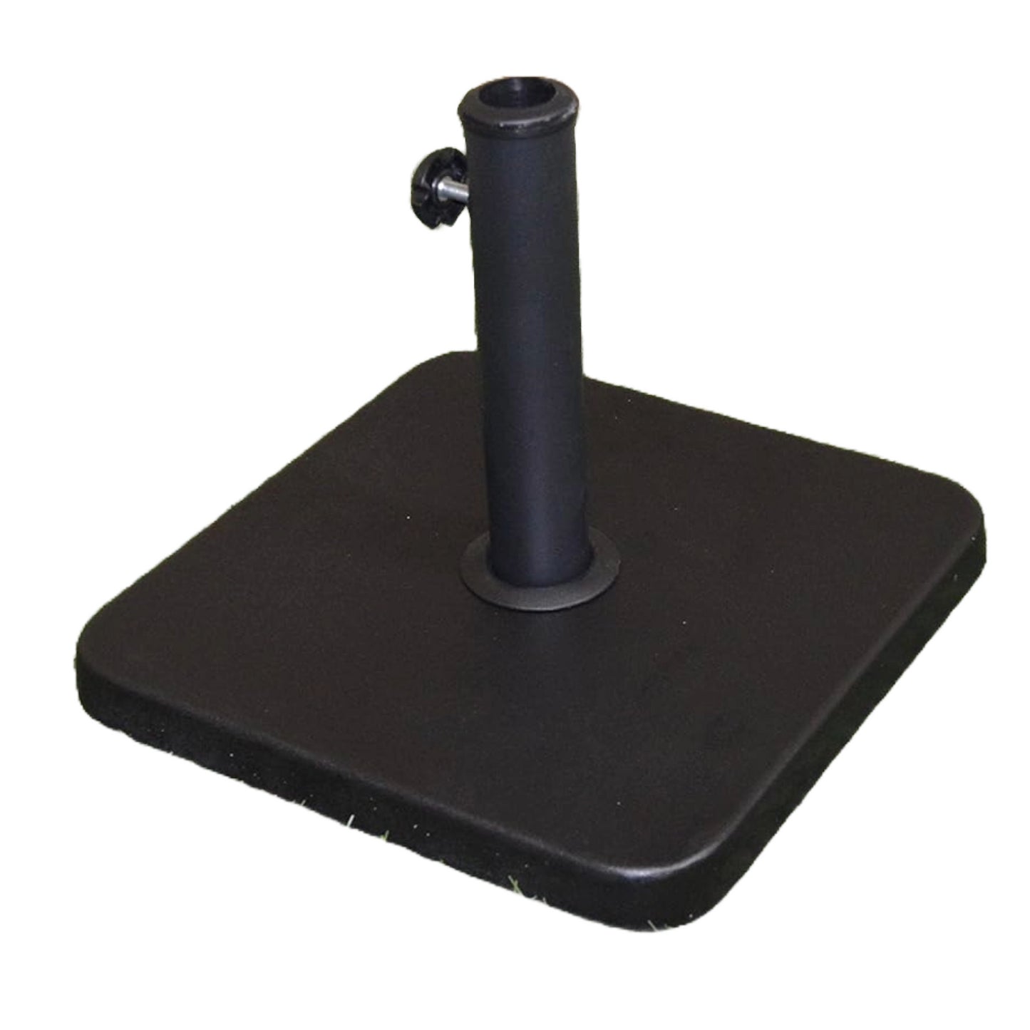 6Kg Square Parasol Base Black Heavy Duty Weight Stand