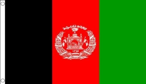 Afghanistan Flag 5x3ft With Eyelets