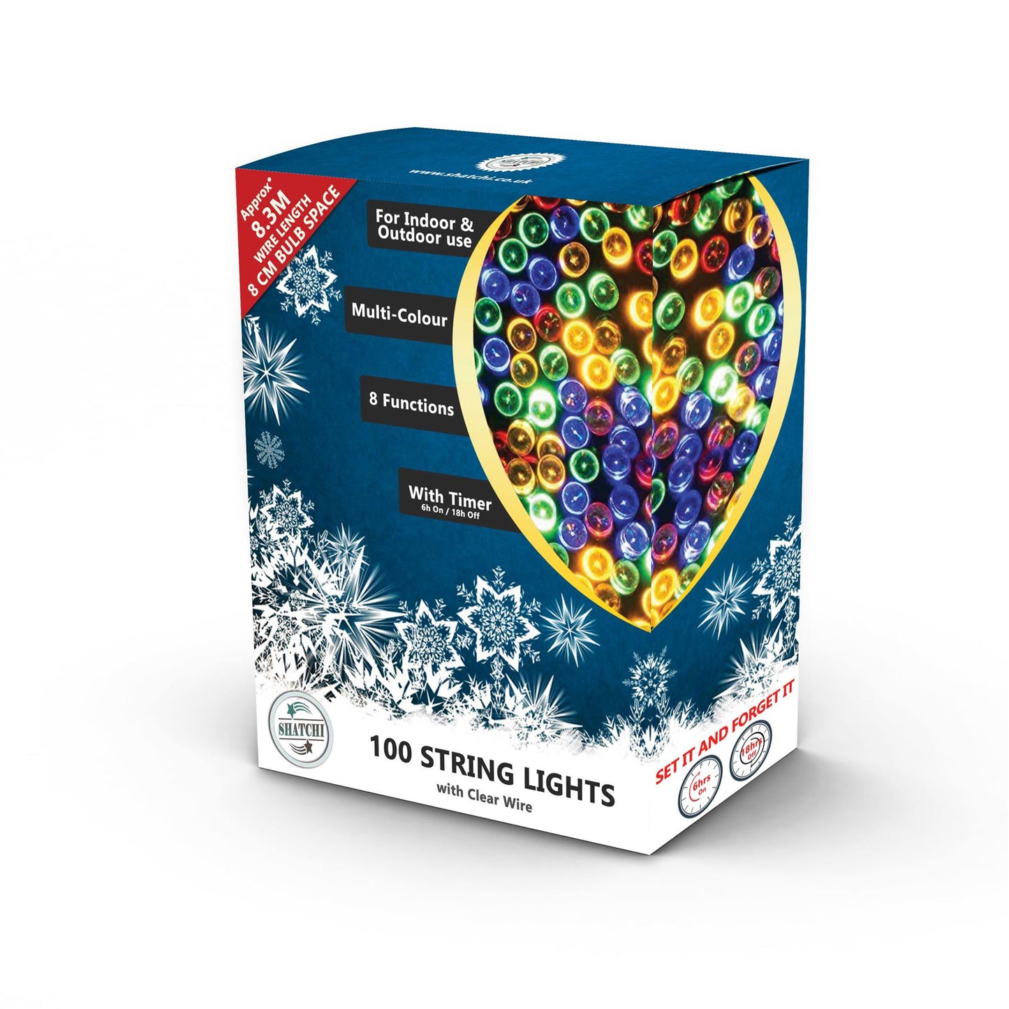 100m LED CC Multi Fun String Lights