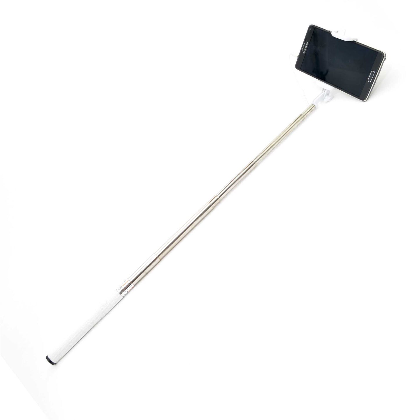 White Monopod Selfie Stick Extendable