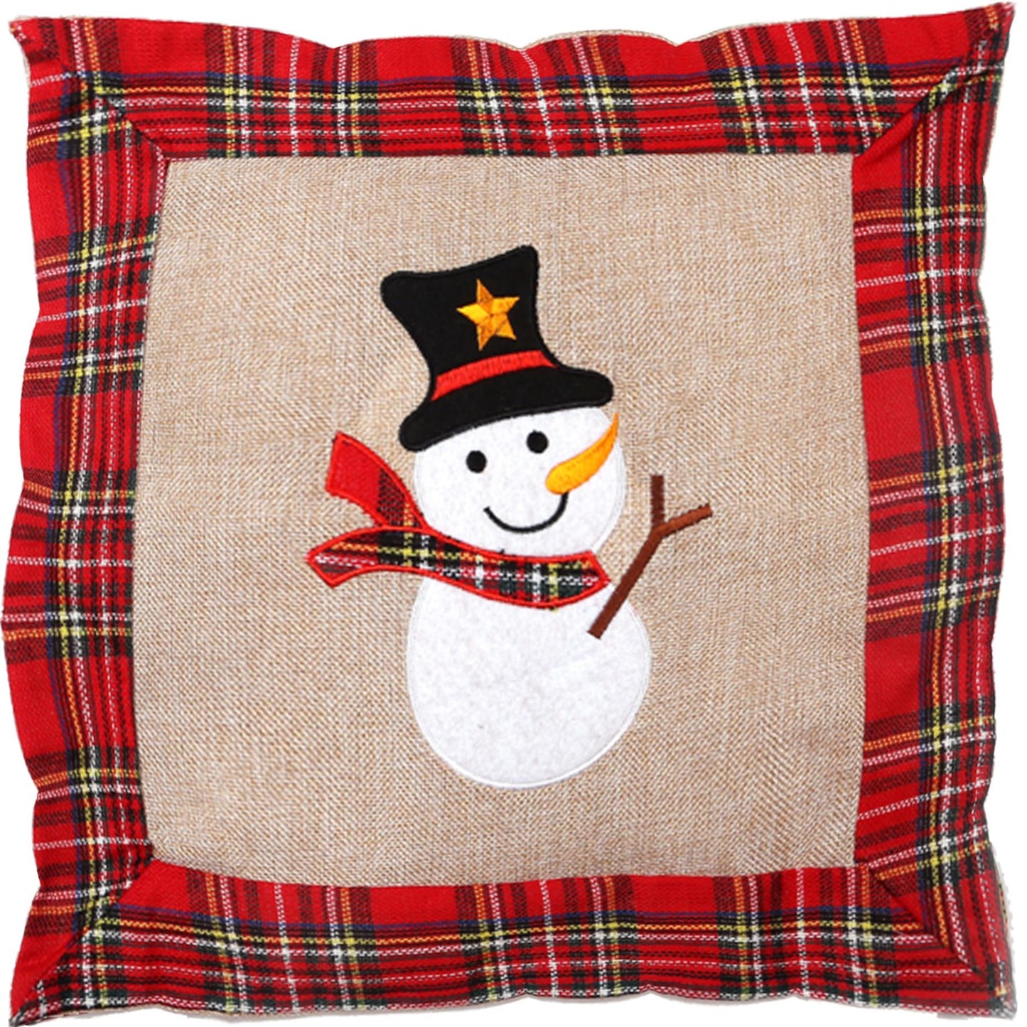 Snowman Pillow Cover (40x40cm)