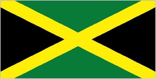 Jamaica Flag 5x3ft With Eyelets