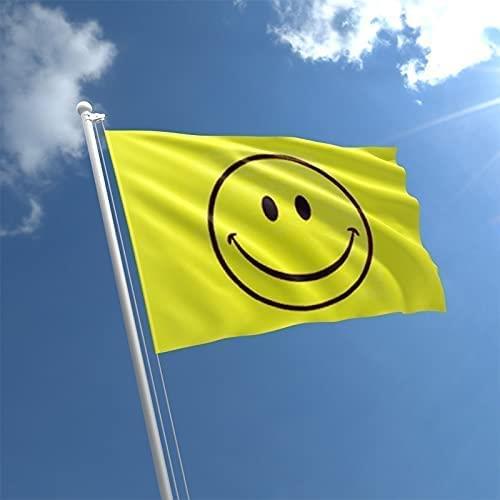 Smile Flag - 5x3ft with Eyelets