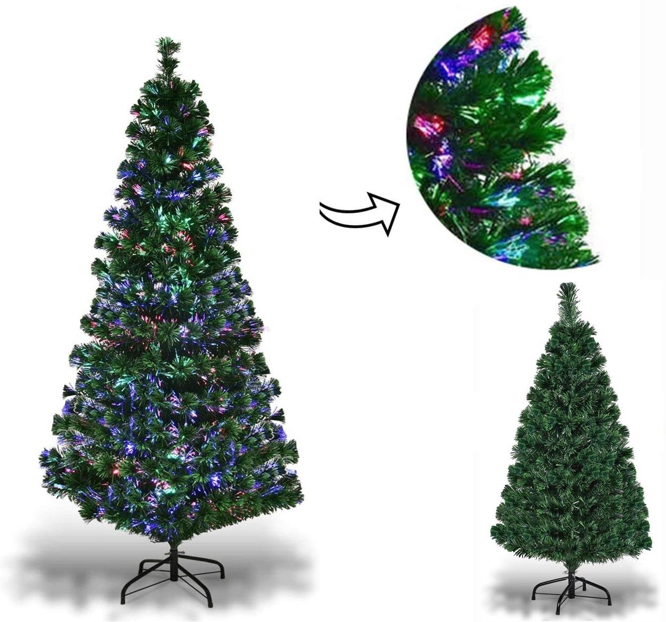 7ft Nova Fibre Optic Christmas Tree