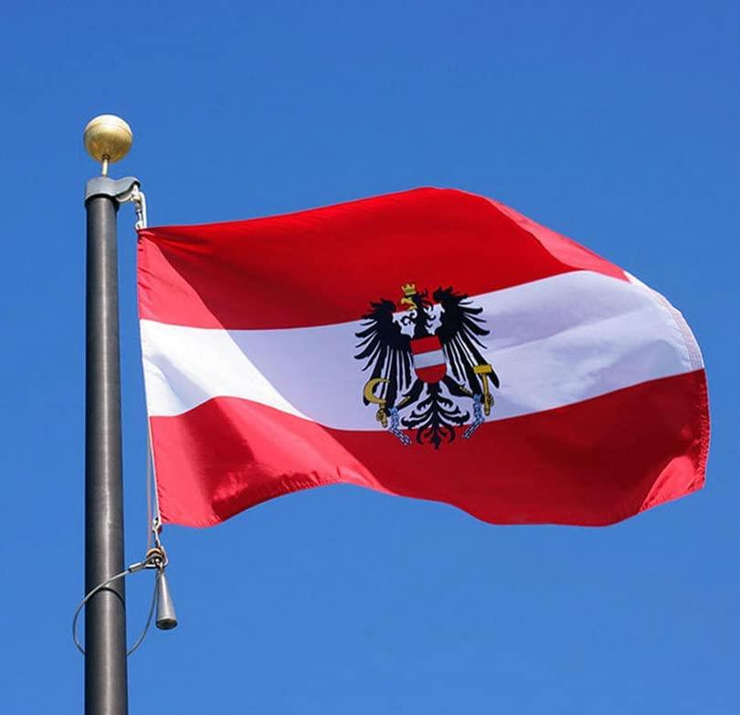 Austria Flag - 5x3ft with Eyelets