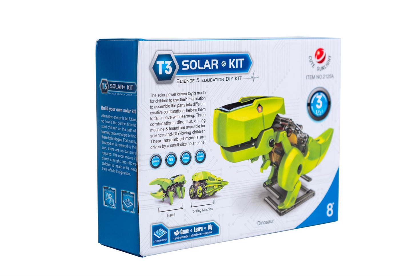 3-in-1 Solar Robot DIY Kit