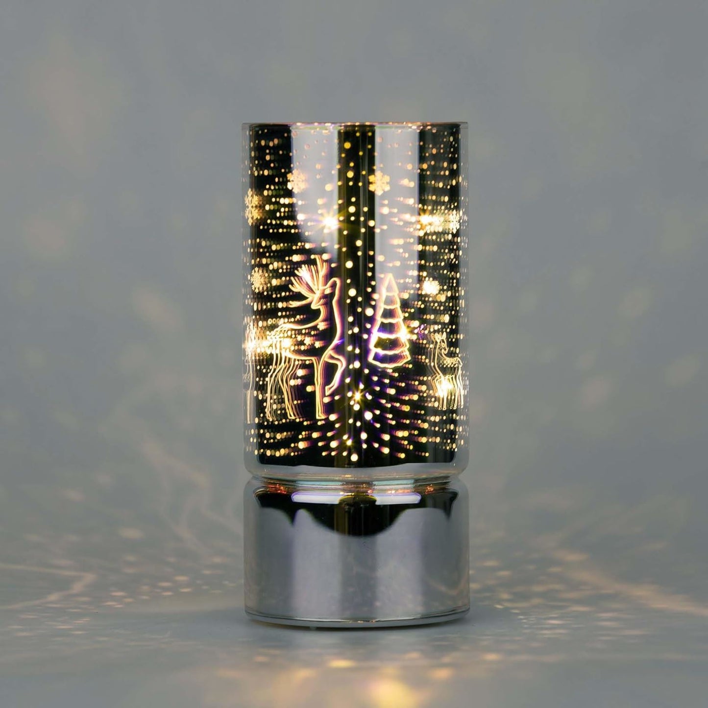 17cm LED Christmas Vase