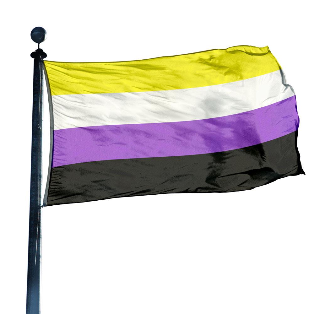 Non-Binary Pride Flag - 5x3ft