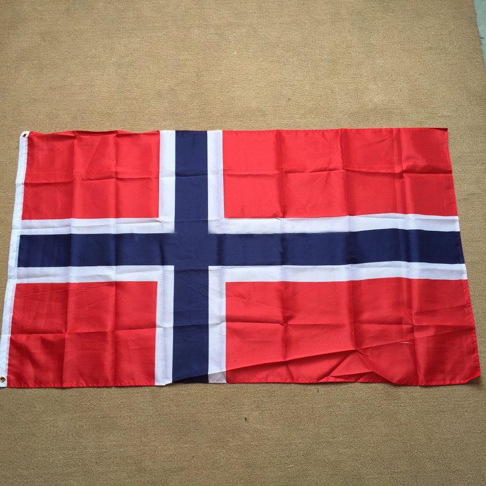 Norway Flag - 5x3ft with Eyelets