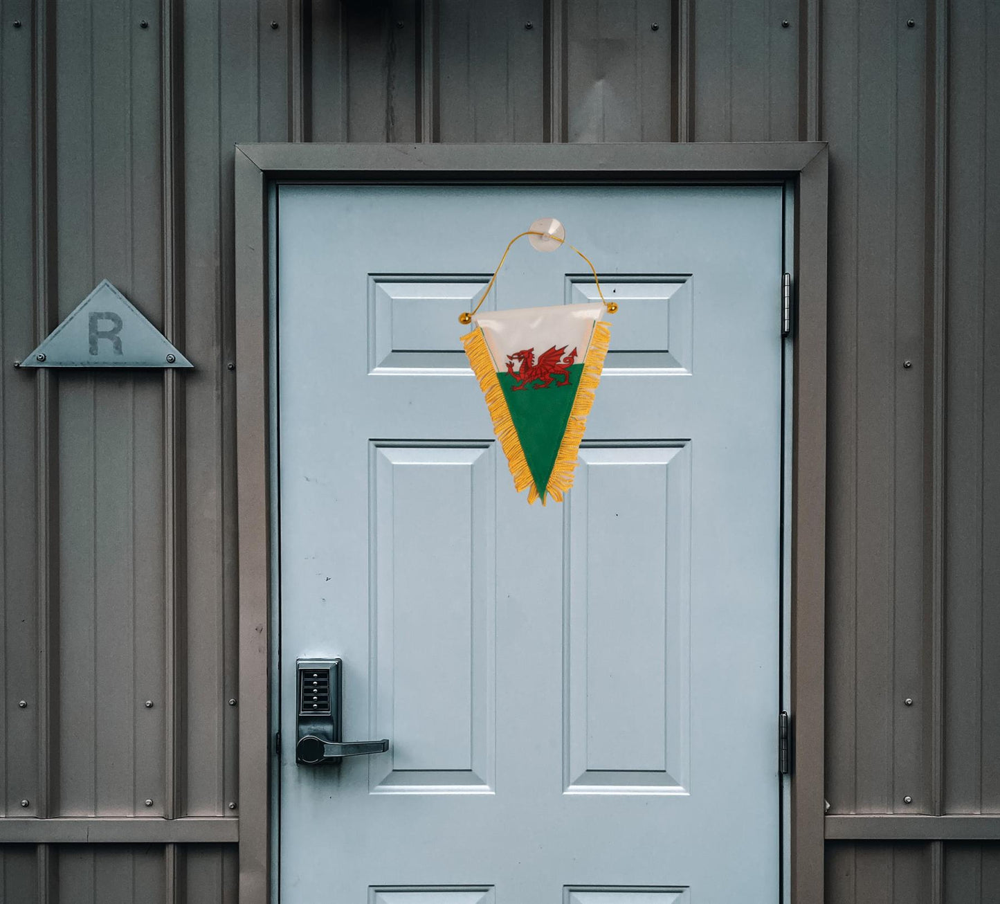 Welsh Wall Hanging Pennant 10X15CM