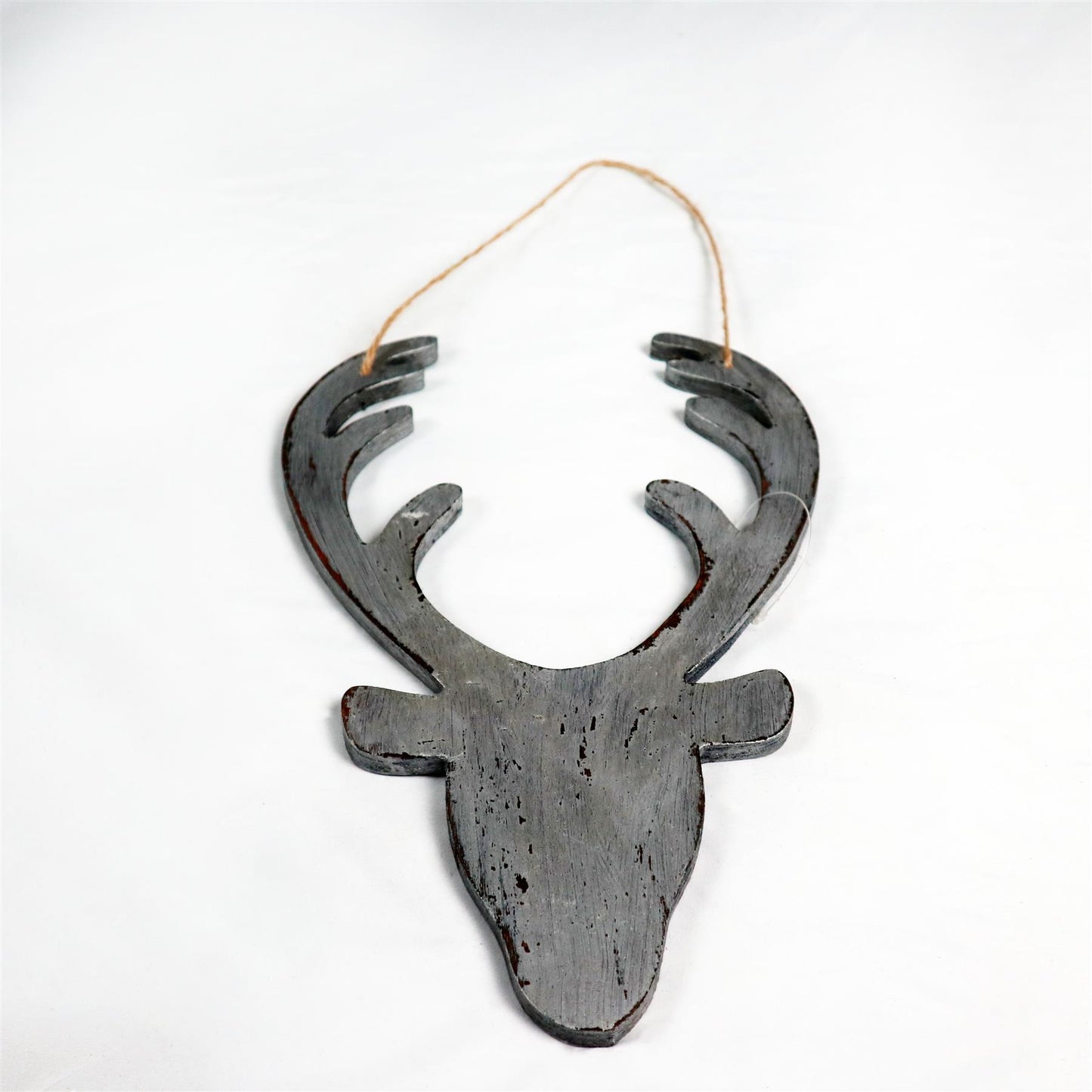 Silver Deer Head Decorations