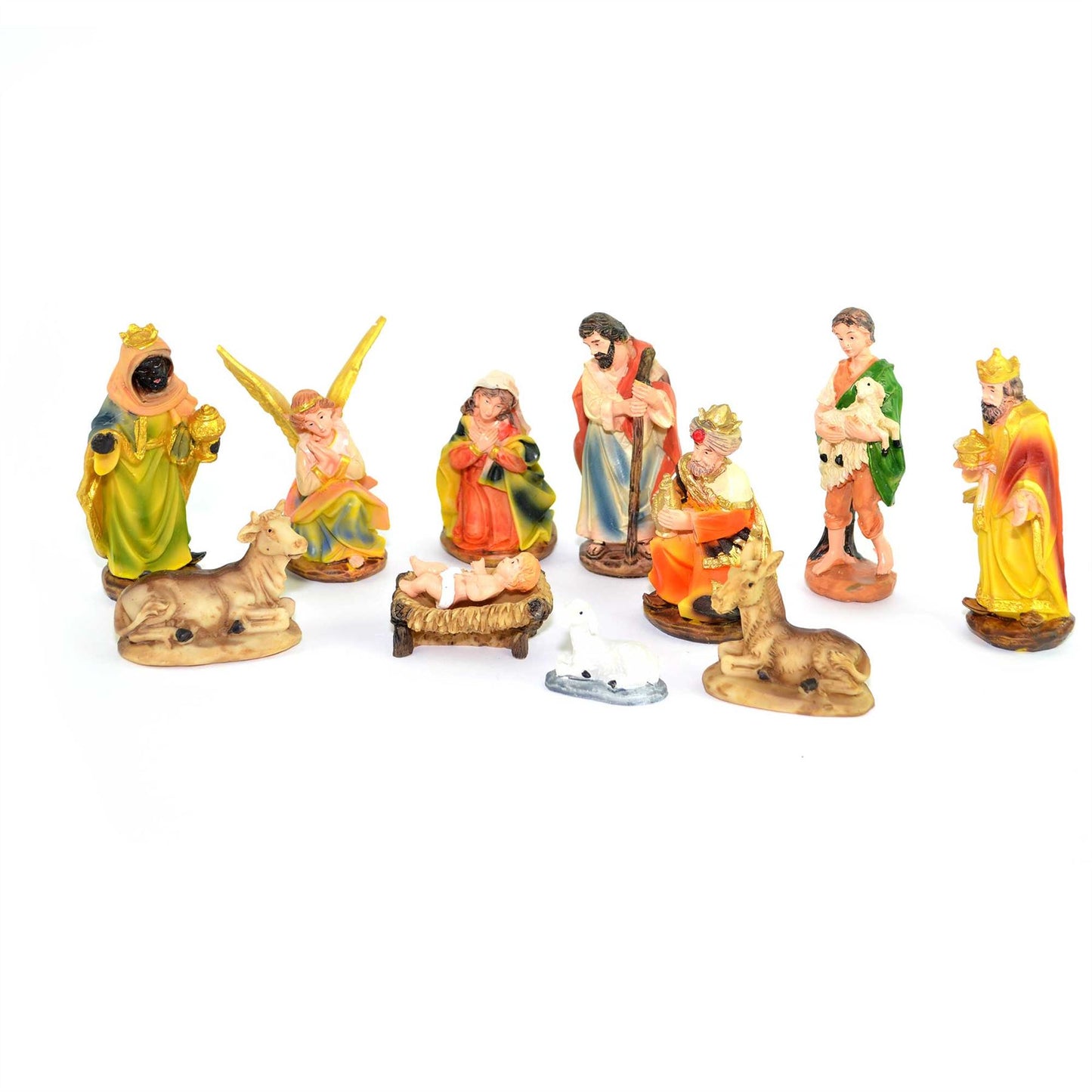 Christmas Nativity Scene Set - 12 Pieces