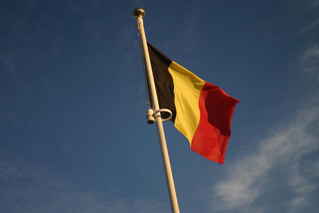 Belgium Flag - 5x3ft with Eyelets