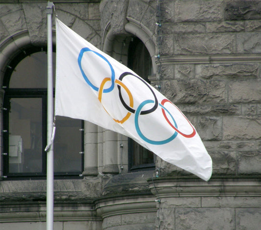 Olympic Flag 5x3ft With Eyelets