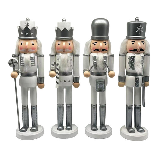 4 pcs Wooden Nutcrackers 36cm