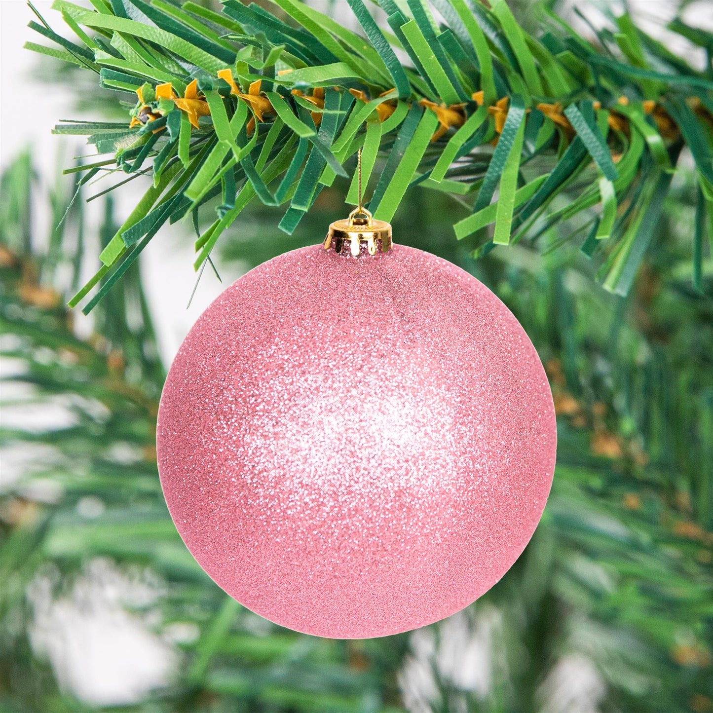 Baubles Pale Pink 35cm - 3Pcs Set PVC