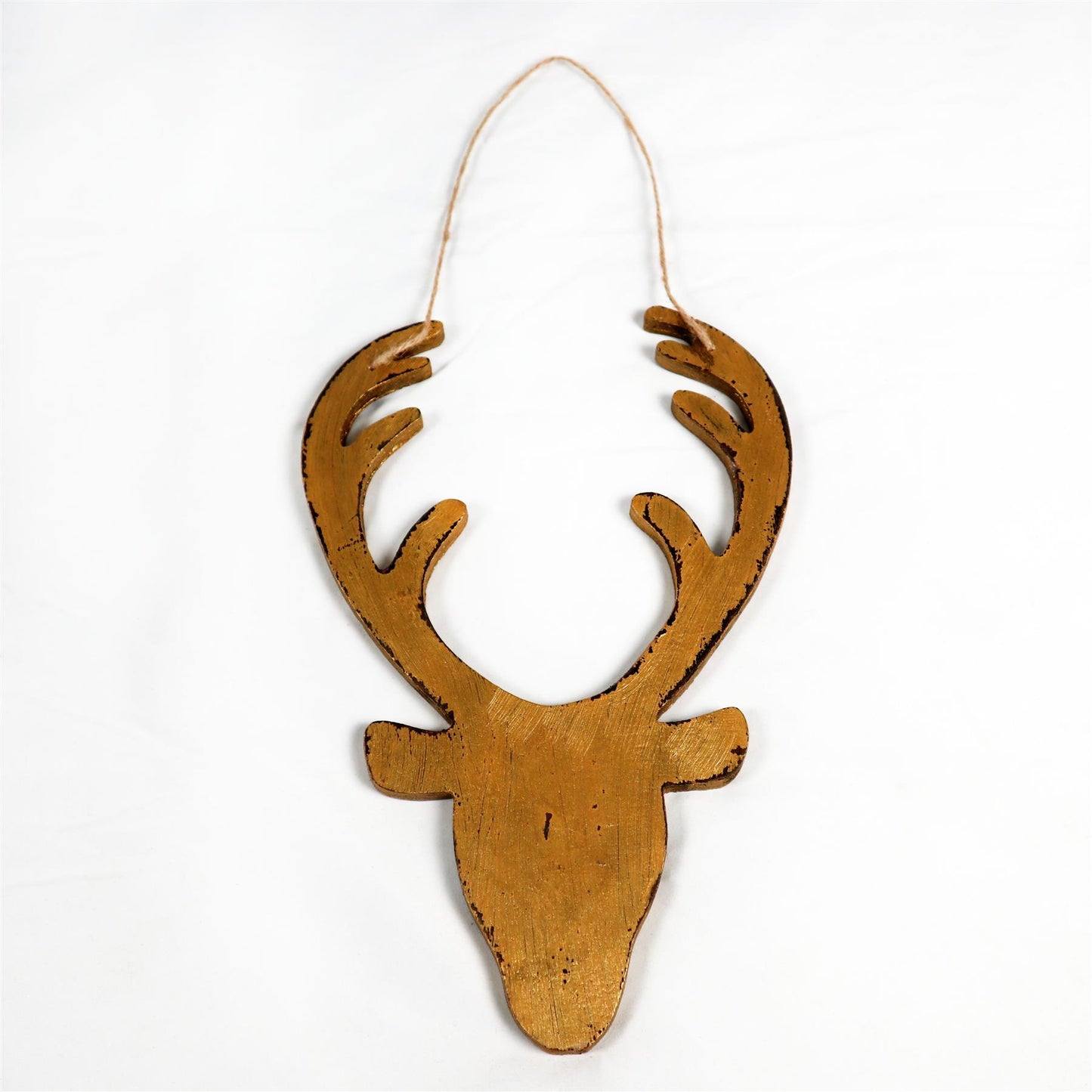 Golden Deer Head Hanging Decorations