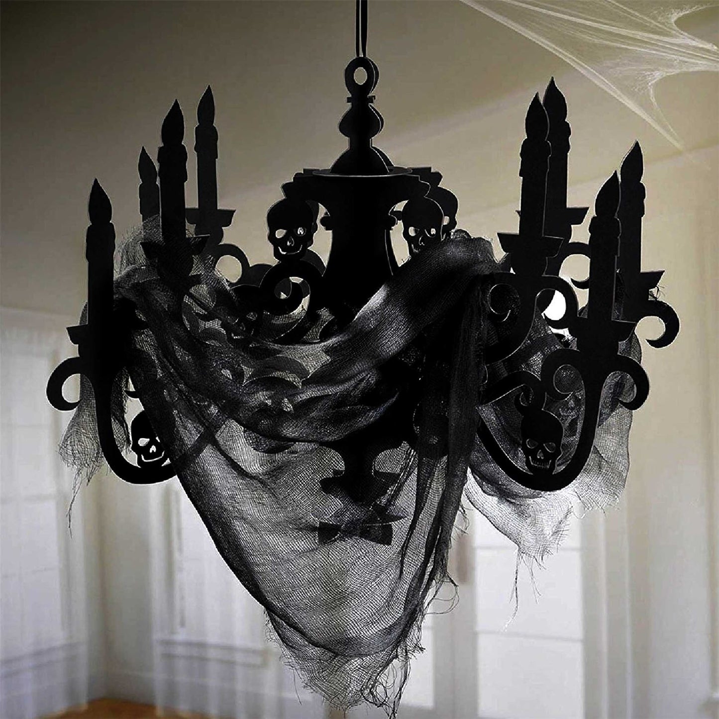 Halloween Paper Candelabra