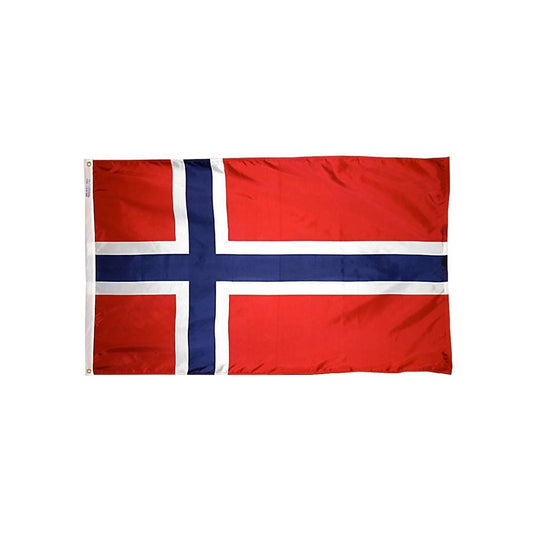 Norway Flag - 5x3ft with Eyelets