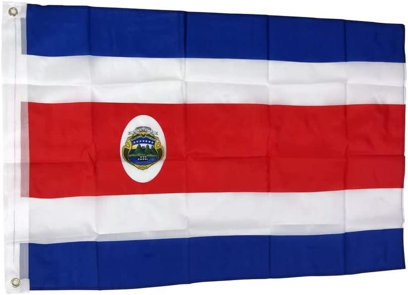 Costa Rica Flag (5x3ft)