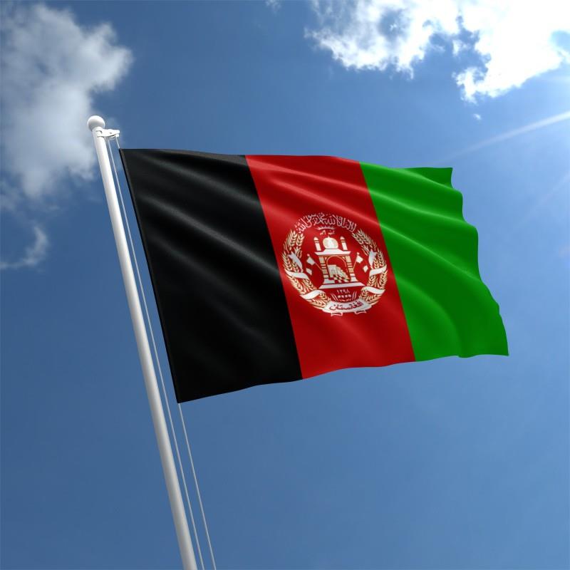 Afghanistan Flag 5x3ft With Eyelets