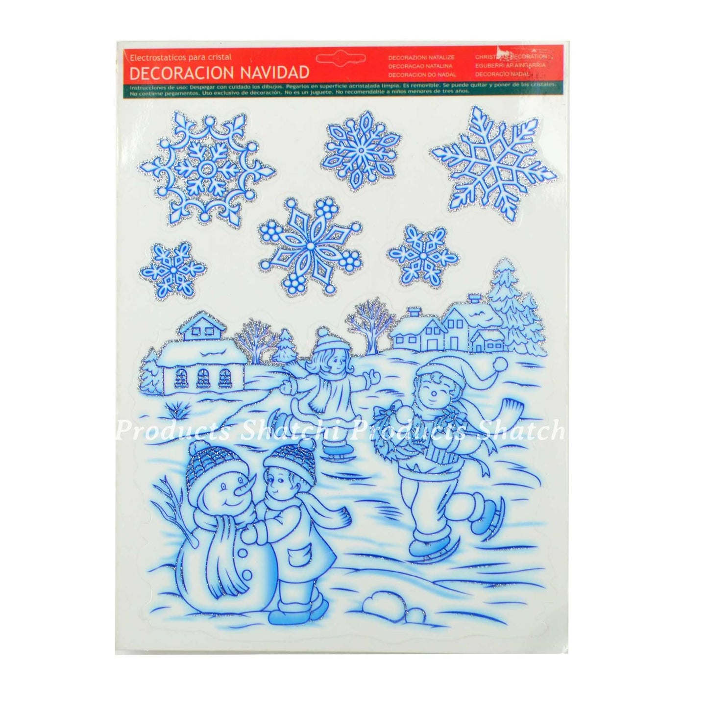 4 Christmas Sticker Sheets