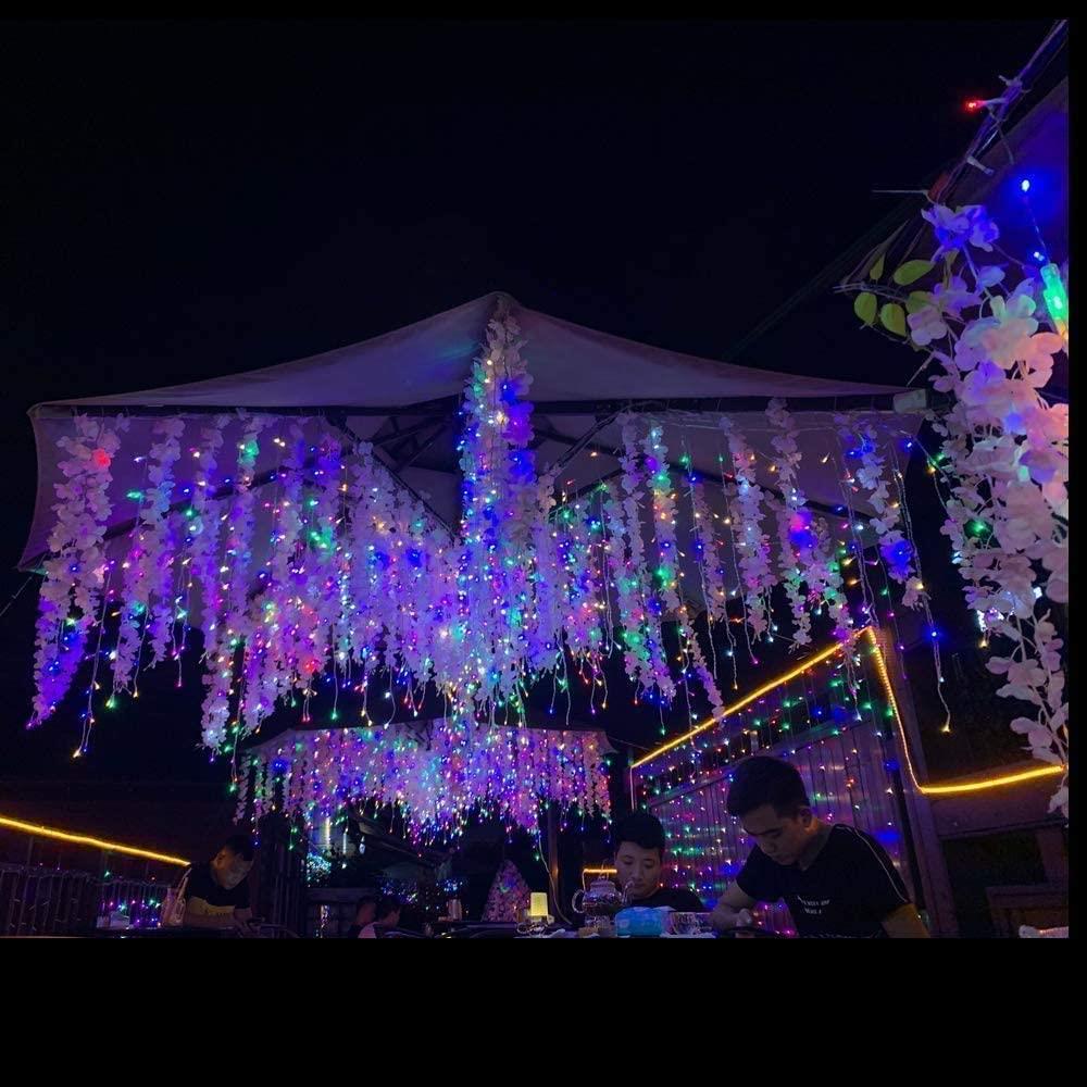 240 Multicolor LED Icicle Lights