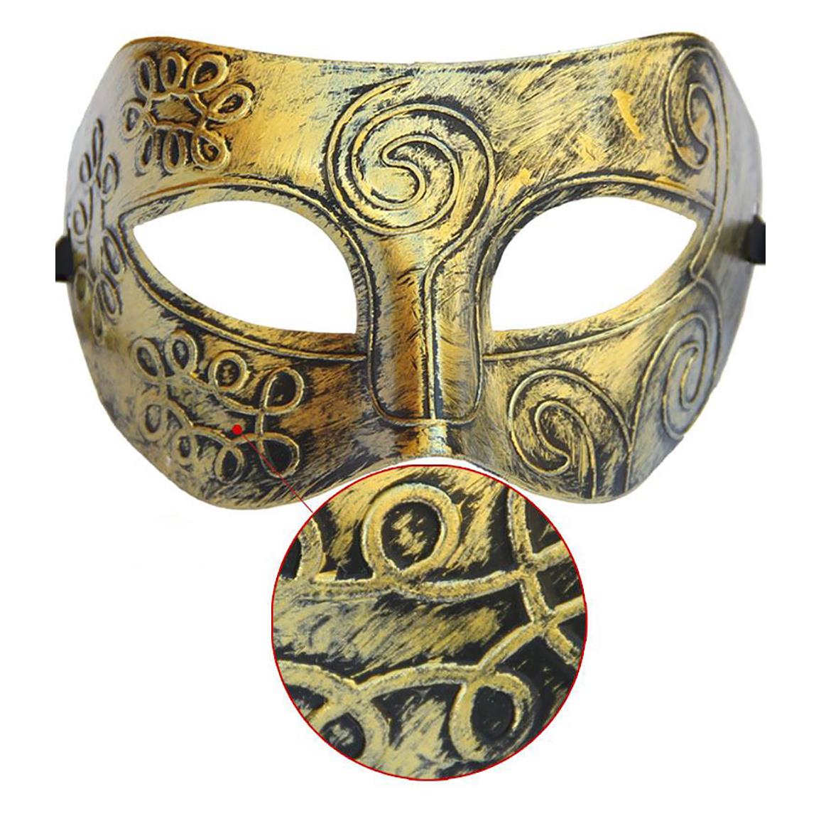 Men's Greek Roman Masquerade Mask