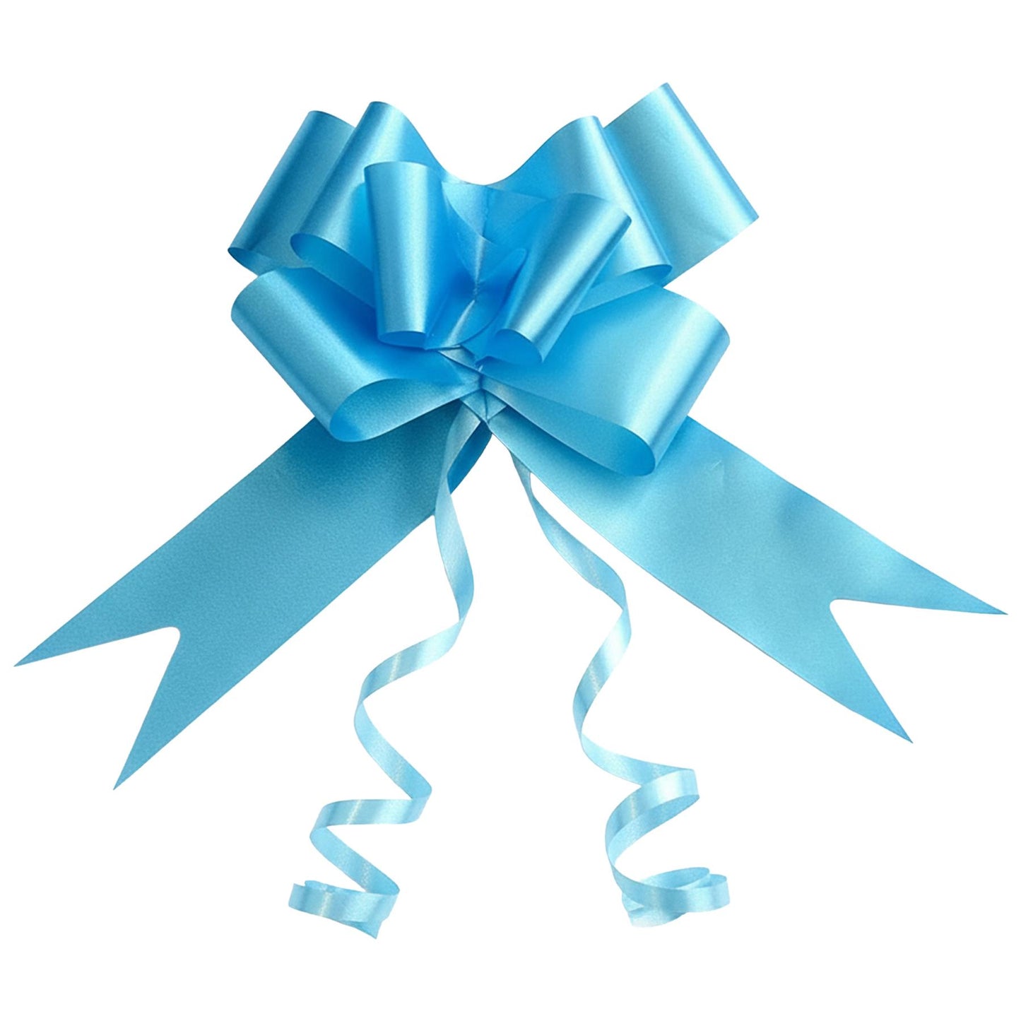 Shatchi 60pcs Pale Blue 30mm/3cm Pull Bows Gift Wrap & Hampers