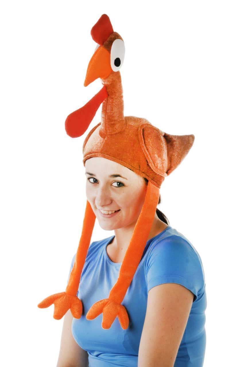 Turkey Gobbler Hat Cap with Long Legs