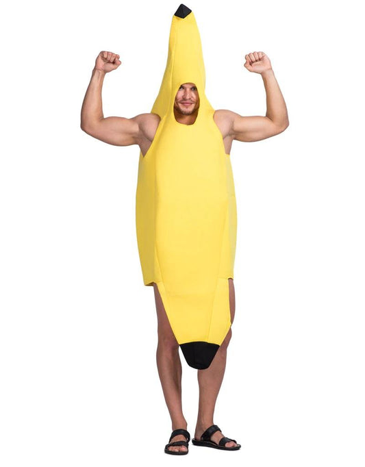 Banana Bananaman Fancy Dress Costume